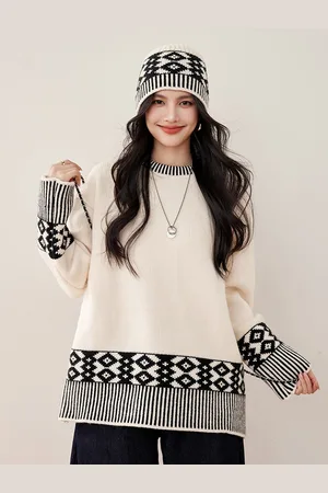 JC Collection Women Self Design Pullover