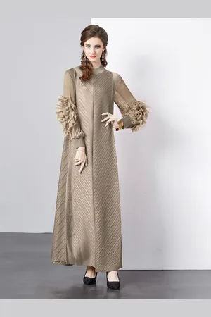 JC Collection Women Striped A-Line Dress