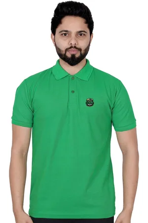 La Milano Men Polo Collar Slim Fit T-shirt