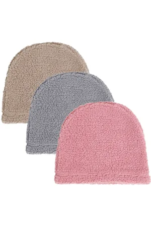 KLOTTHE Women Pack Of 3 Woolen Beanie Cap