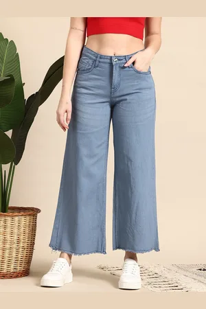 Mast & Harbour Women Wide Leg High-Rise Jeans
