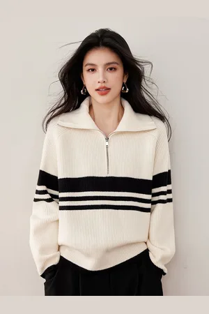 JC Collection Women Colourblocked Pullover