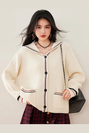 JC Collection Women Cable Knit Cardigan