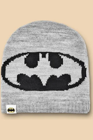 Kidsville Boys Printed Batman Beanie