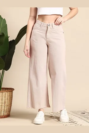 Mast & Harbour Women Wide Leg High-Rise Jeans
