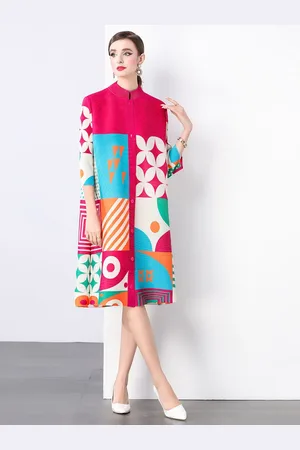 JC Collection Women Midi Wrap Dress