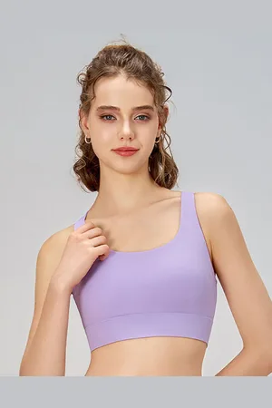 LULU & SKY Women Bralette Scoop Neck Crop Top