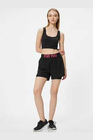 Koton Women Slim Fit Sports Shorts