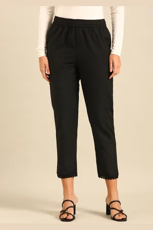 De Moza Women Cotton Chinos Trousers