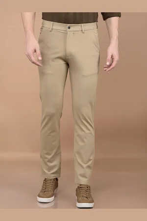 Crimsoune Club Men Smart Slim Fit Chinos Trousers