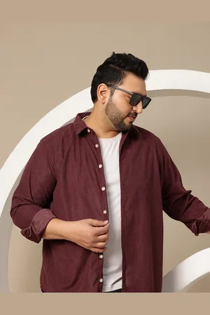 Sztori Men Plus Size Premium Casual Shirt