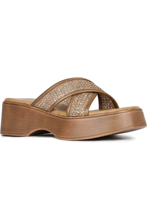 Inc 5 Women Embellished Wedge Heels Sandals