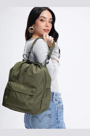 Mast & Harbour Women Backpack with External Zip Pocket