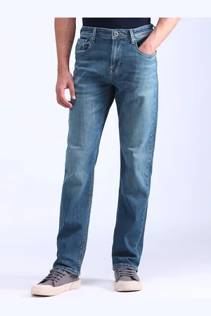 Flying Machine Men Classic Relaxed Fit Light Fade Stretchable Jeans