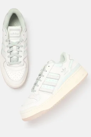 adidas Women Forum Bold Stripes Leather Everyday Sneakers