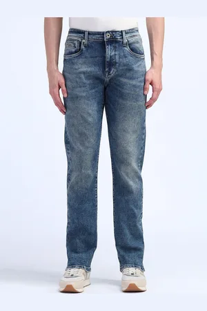 Flying Machine Men Classic Relaxed Fit Light Fade Stretchable Jeans