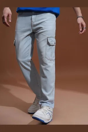 Highlander Men Cotton Straight Fit Light Fade Jeans