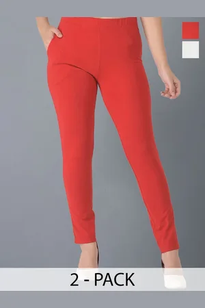 Dollar Missy Women Pack Of 2 Mid-Rise Relaxed Wrinkle Free Regular Trousers