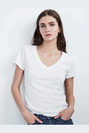 Color Capital Pack Of 5 V Neck Short Tops