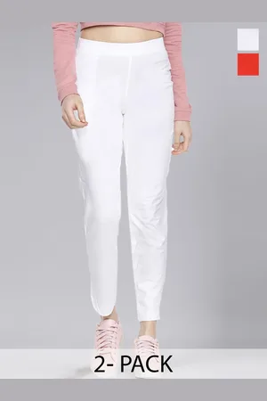 Dollar Missy Women Pack Of 2 Mid-Rise Relaxed Wrinkle Free Regular Trousers