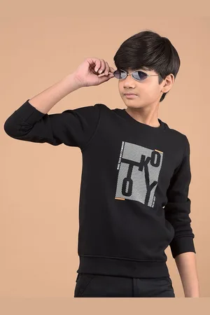 Crimsoune Club Boys Printed Sweatshirt
