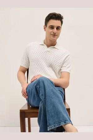 The Bear House Men Polo Collar T-shirt