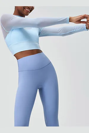 LULU & SKY Women Round Neck Fitted Crop Top