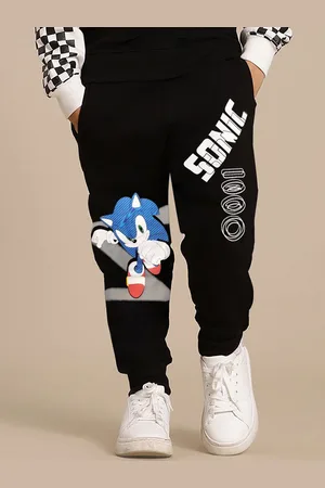Kidsville Boys Sonic Printed Regular Fit Joggers