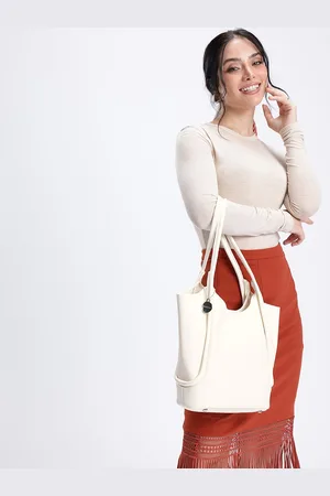 Mast & Harbour Structured Shoulder Bag with Pouch