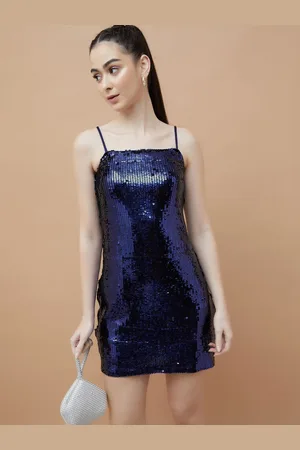 Lifestyle Sequin Embellished Sheath Mini Dress