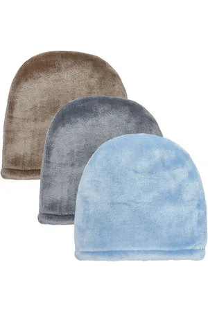 KLOTTHE Women Pack Of 3 Woolen Beanie Caps