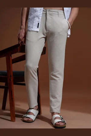 Highlander Men Mid-Rise Slim Fit Chinos Trouser