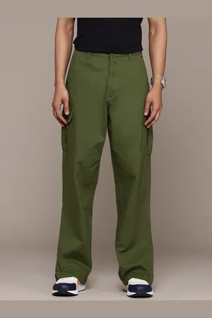 Roadster The Life Co. Men Pure Cotton Loose Fit Chinos Trousers