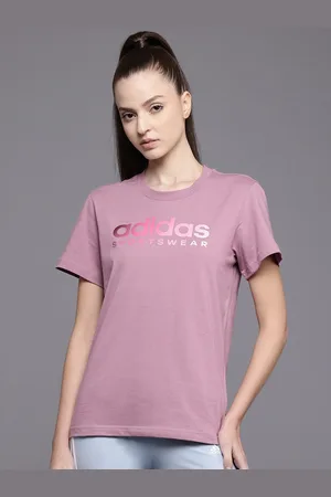 adidas Brand Logo Printed Lin Spw Gt Pure Cotton Training T-shirt