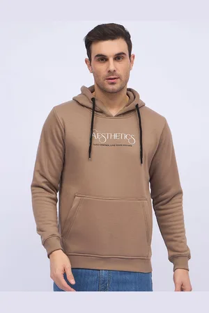 Cross Jeans Men Printed Hooded Storm-Fit Pullover Sweatshirt