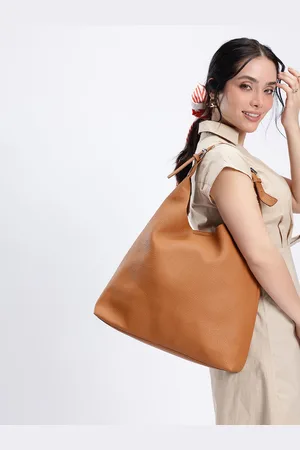 Mast & Harbour Structured Hobo Bag Comes With Pouch