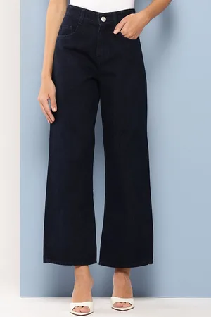 BAESD Girls Original High-Rise Flared Cotton Denim Jeans