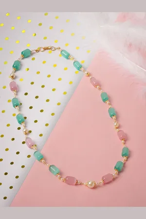 Ami Gold-Plated Beaded Necklace