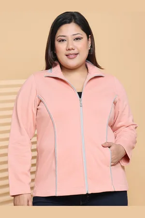 theRebelinme Women Plus Size Mock Collar Striped Fleece Casual Gilet Jacket