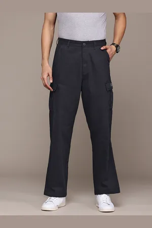 Roadster The Life Co. Men Pure Cotton Relaxed Loose Fit Chinos Trousers