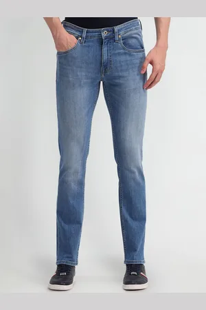 Ralph Lauren Men Skin Tight Cotton Slim Fit Light Fade Stretchable Jeans