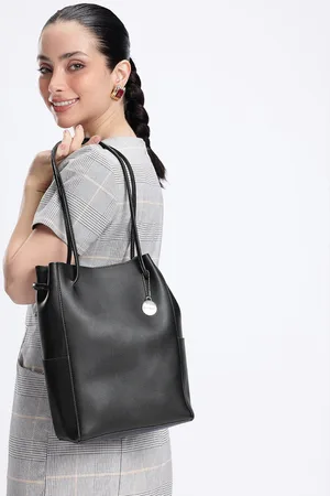 Mast & Harbour Structured Shoulder Bag With Pouch