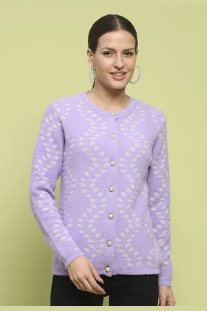 MADAME Women Floral Cardigan