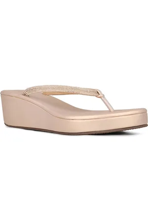 Inc 5 Women Embellished Wedge Sandals