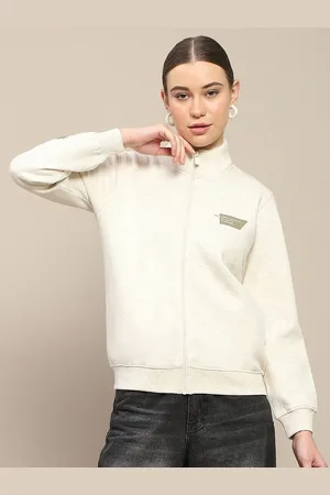 MADAME Women Zipper Sweatshirt