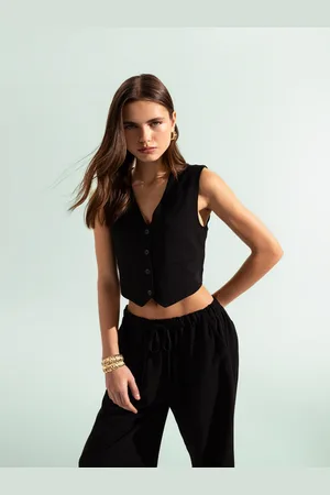 DeFacto Women V-neck Waistcoat