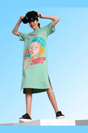 ATHENA Print A-Line Dress