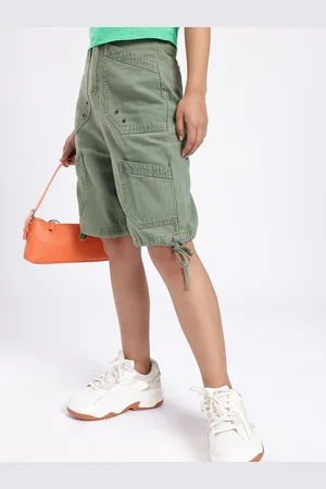 DressBerry Women Urban Savvy Cargo Style Shorts