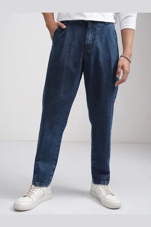Highlander Men Baggy Tape Jeans