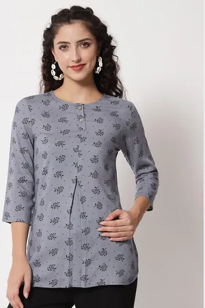 BEATNIK Women Boat Neck Printed Tunic
